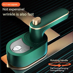 Foldable Electric Iron with Steam – Portable Mini Travel Iron for Clothes