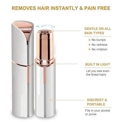 Facial Hair Remover for Women – Painless Electric Facial Hair Removal Device