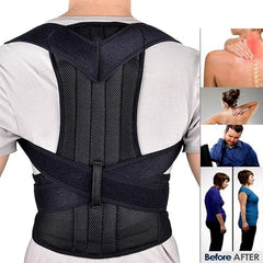 Posture Corrector Back Brace for Men &amp; Women – Adjustable Shoulder Support Belt