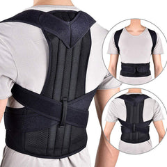 Posture Corrector Back Brace for Men &amp; Women – Adjustable Shoulder Support Belt